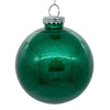 Vickerman N211544 6" Clear Ball Christmas Ornament With Seafoam Glitter Interior 4 Pieces Per Bag