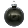 Vickerman N211523 6" Clear Ball Christmas Ornament With Wrought Iron Glitter Interior 4 Pieces Per Bag