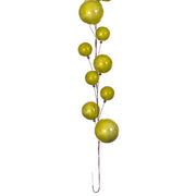 Vickerman N222873 10' Lime Pearl Branch Ball Wire Garland.