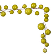 Vickerman N222873 10' Lime Pearl Branch Ball Wire Garland.