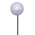 Vickerman N222907PV 3" X 18" Silver Pearl Ball Ornament Stick 12 Per Bag.