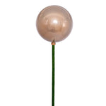 Vickerman N222943PV 3" X 18" Oat Pearl Ball Ornament Stick 12 Per Bag.