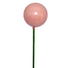 Vickerman N222958PV 3" X 18" Rose Gold Pearl Ball Ornament Stick 12 Per Bag.