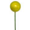 Vickerman N222973PV 3" X 18" Lime Pearl Ball Ornament Stick 12 Per Bag.