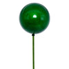 Vickerman N223104PV 4" X 18" Green Pearl Ball Ornament Stick 6 Per Bag.