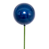 Vickerman N223131PV 4" X 18" Midnight Blue Pearl Ball Ornament Stick 6 Per Bag.