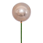 Vickerman N223143PV 4" X 18" Oat Pearl Ball Ornament Stick 6 Per Bag.