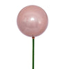 Vickerman N223158PV 4" X 18" Rose Gold Pearl Ball Ornament Stick 6 Per Bag.