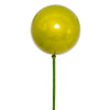 Vickerman N223173PV 4" X 18" Lime Pearl Ball Ornament Stick 6 Per Bag.