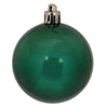 Vickerman N590674DSV 2.4" Midnight Green Shiny Ball Ornament 24 Per Bag