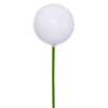 Vickerman N590811DPV 3" White Pearl Uv Drilled Ball Ornament 12 Per Bag.