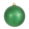 Vickerman N591504DCV 6" Green Candy Ball Ornament 4 Per Bag