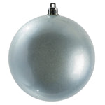 Vickerman N591229DCV 4.75" Periwinkle Candy Ball Ornament 4 Per Bag