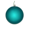 Vickerman N592041DCV 8" Dark Teal Candy Ball Ornament