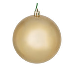 Vickerman N591243DCV 4.75" Oat Candy Ball Ornament 4 Per Bag
