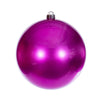 Vickerman N591059DCV 4" Hot Pink Candy Ball Ornament 6 Per Bag