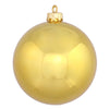 Vickerman N590608DSV 2.4" Gold Shiny Ball Ornament 24 Per Bag