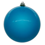 Vickerman N591212DPV 4.75" Turquoise Pearl Uv Drilled Ball Ornament 4 Per Bag.