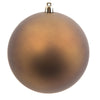 Vickerman N591214DMV 4.75" Olive Matte Ball Ornament 4 Per Bag