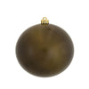 Vickerman N591214DCV 4.75" Olive Candy Ball Ornament 4 Per Bag