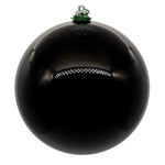 Vickerman N592517DPV 10" Black Pearl Uv Drilled Ball Ornament 1 Per Bag.