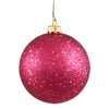 Vickerman N593019DQ 12" Wine Sequin Ball Ornament