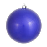 Vickerman N592022DCV 8" Cobalt Candy Ball Ornament