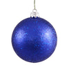 Vickerman N592522DQ 10" Cobalt Sequin Ball Ornament