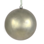 Vickerman N592523DSV 10" Wrought Iron Shiny Ball Ornament