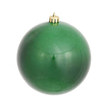 Vickerman N592524DCV 10" Emerald Candy Ball Ornament