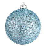 Vickerman N592032DQ 8" Baby Blue Sequin Ball Ornament