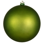 Vickerman N593034DMV 12" Juniper Green Matte Ball Ornament