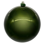 Vickerman N591234DPV 4.75" Juniper Pearl Uv Drilled Ball Ornament 4 Per Bag.