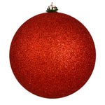 Vickerman N591539DG 6" Bittersweet Glitter Ball Ornament 4 Per Bag