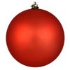 Vickerman N592039DMV 8" Bittersweet Matte Ball Ornament