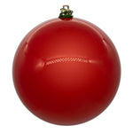 Vickerman N592039DPV 8" Bittersweet Pearl Uv Drilled Ball Ornament 1 Per Bag.