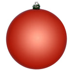 Vickerman N592039DSV 8" Bittersweet Shiny Ball Ornament