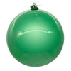 Vickerman N592044DPV 8" Seafoam Pearl Uv Drilled Ball Ornament 1 Per Bag.