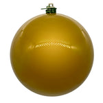 Vickerman N591046DPV 4" Medallion Pearl Uv Drilled Ball Ornament 6 Per Bag.