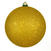 Vickerman N591046DQ 4" Medallion Gold Sequin Ball Ornament 6 Per Bag