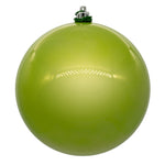 Vickerman N592054DPV 8" Celadon Pearl Uv Drilled Ball Ornament 1 Per Bag.