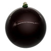 Vickerman N591565DPV 6" Burgundy Pearl Uv Drilled Ball Ornament 4 Per Bag.