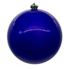 Vickerman N592066DPV 8" Purple Pearl Uv Drilled Ball Ornament 1 Per Bag.
