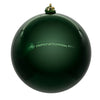 Vickerman N591574DPV 6" Midnight Green Pearl Uv Drilled Ball Ornament 4 Per Bag.