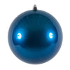 Vickerman N592002DCV 8" Blue Candy Ball Ornament