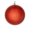 Vickerman N591539DCV 6" Bittersweet Candy Ball Ornament 4 Per Bag