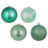 Vickerman N591544DA 6" Sea Foam 4-Finish Ball Ornament Assortment 4 Per Box
