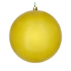 Vickerman N591546DCV 6" Medallion Gold Candy Ball Ornament 4 Per Bag