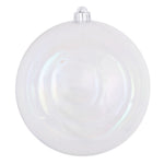 Vickerman N593000D 12" Clear Iridescent Ball Ornament