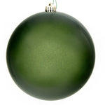 Vickerman N592534DCV 10" Juniper Green Candy Ball Ornament